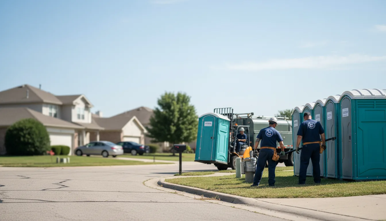 Porta Potty Rental in Breckenridge, MI near me